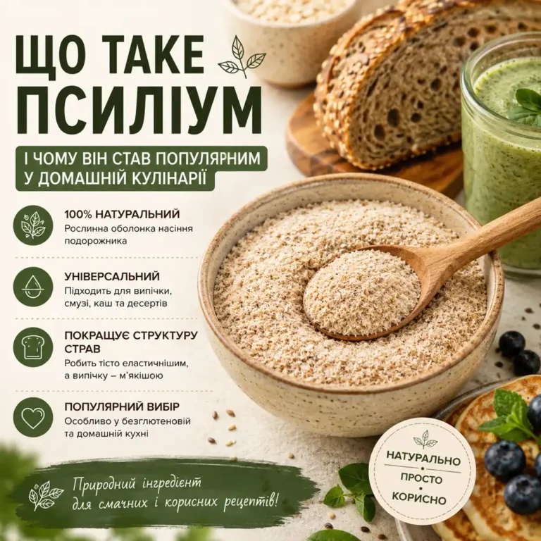 Що таке псиліум